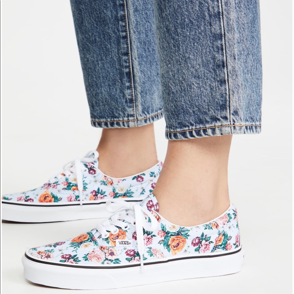 Vans Era Garden Floral Flower Design